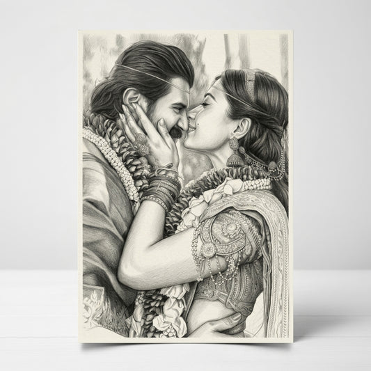 Pencil Drawing Portrait