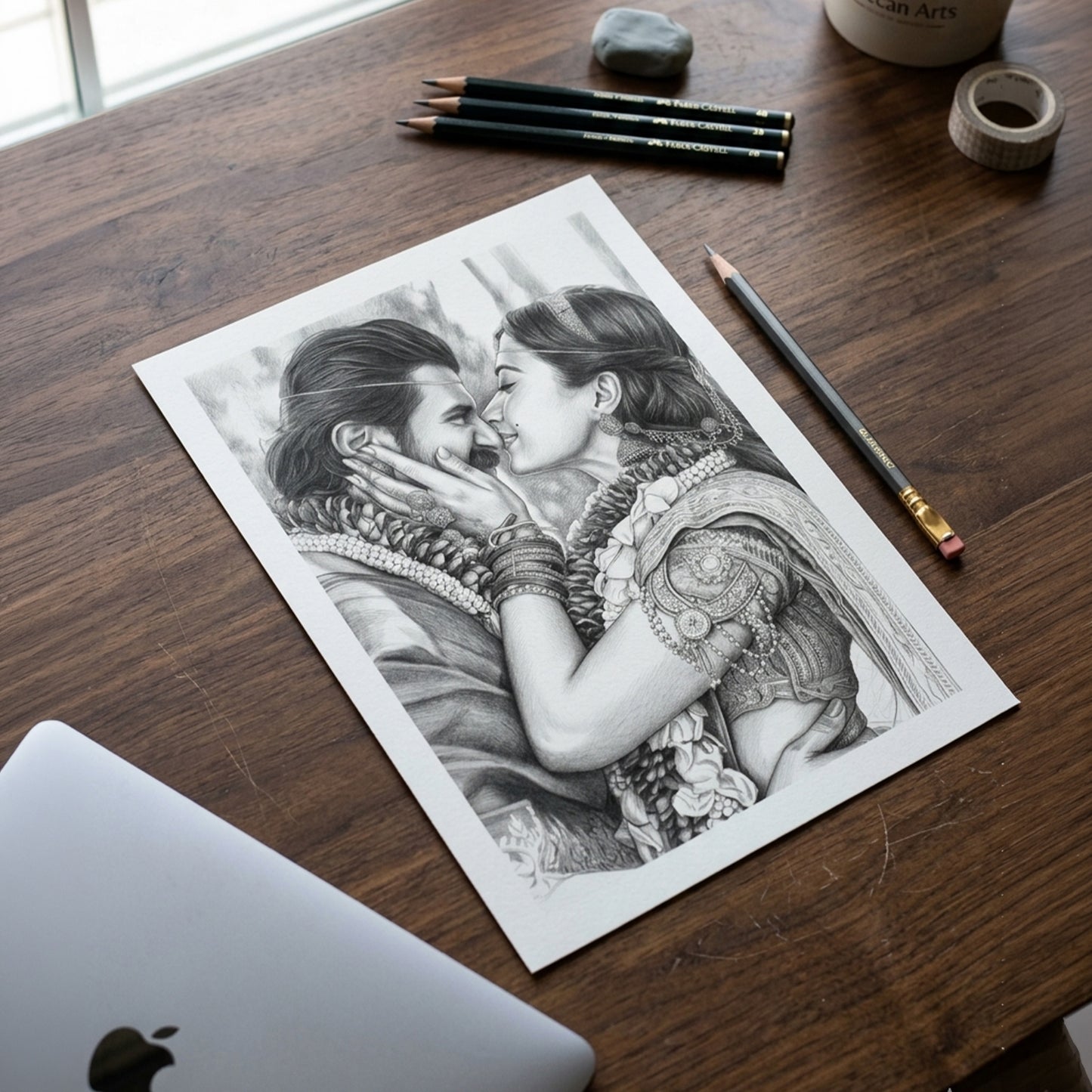 Pencil Drawing Portrait