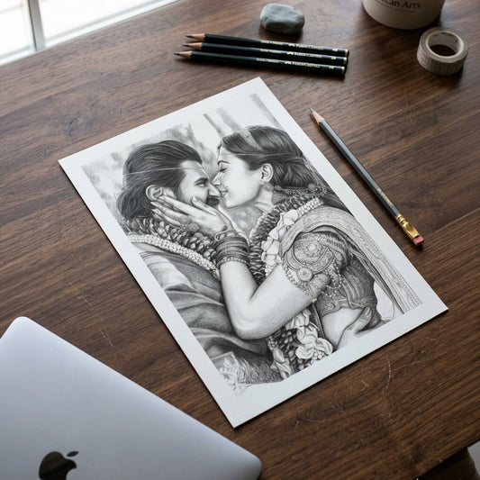 Pencil Drawing Portrait