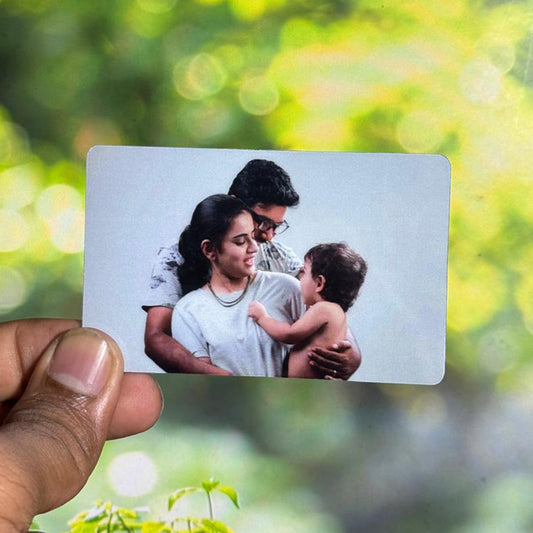 Baby scan wallet card