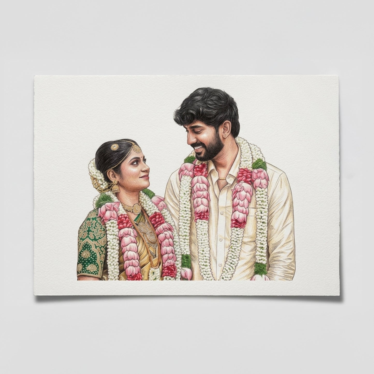 Color Pencil Drawing Portrait