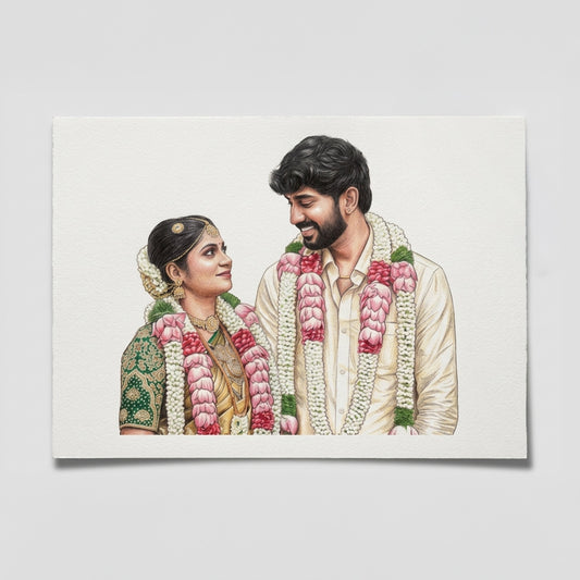 Color Pencil Drawing Portrait